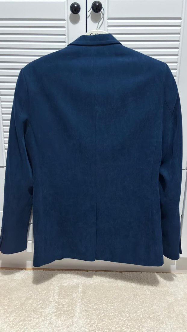Lacivert Erkek Ceket, Düğmeli, Regular Fit - Görsel 2