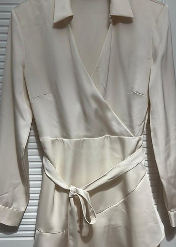 Beyaz Midi Kadın Elbise - Görsel 2