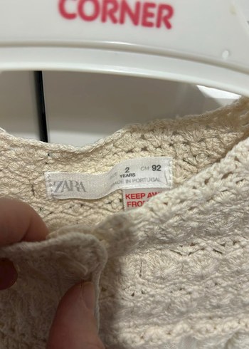 Bej Nakışlı Bohem Kız Elbisesi - Görsel 4