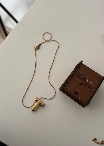 t harf kolye - Görsel 2