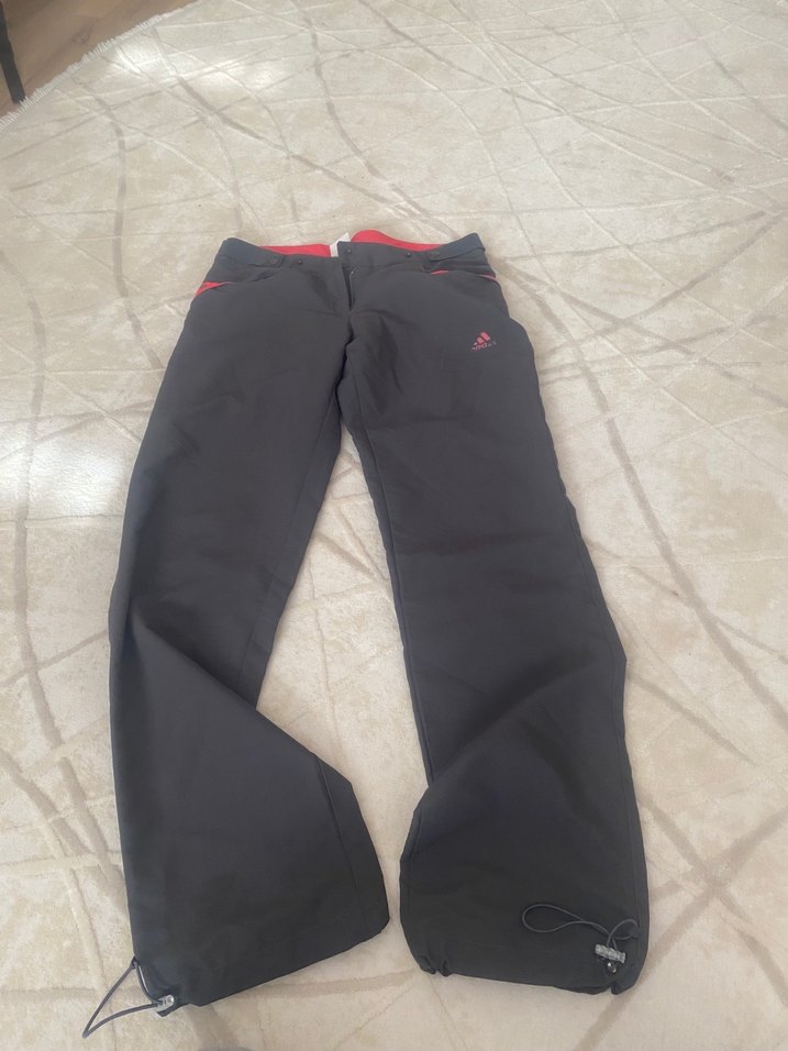 Kemerli Gri Hamile Eşofman Altı - Görsel 4