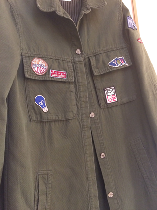 Zara Haki parka