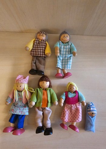 Imaginarium hareketli ahşap aile
