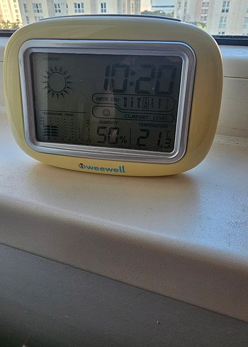 Weewell Dijital Termometre ve Nem Ölçer - Görsel 3