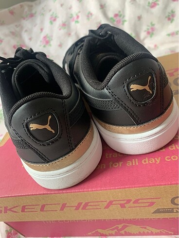 38 Beden siyah Renk Orijinal puma sneaker