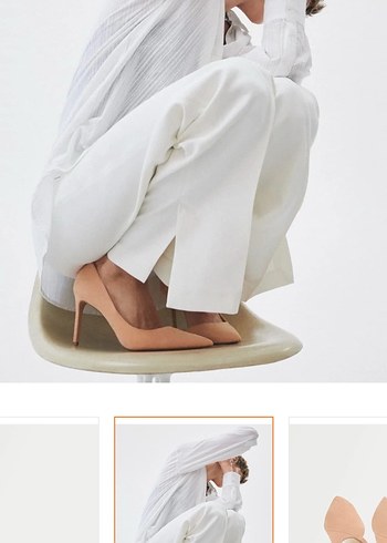 Mango Mango Süet Stiletto Topuklu Kadın Ayakkabı