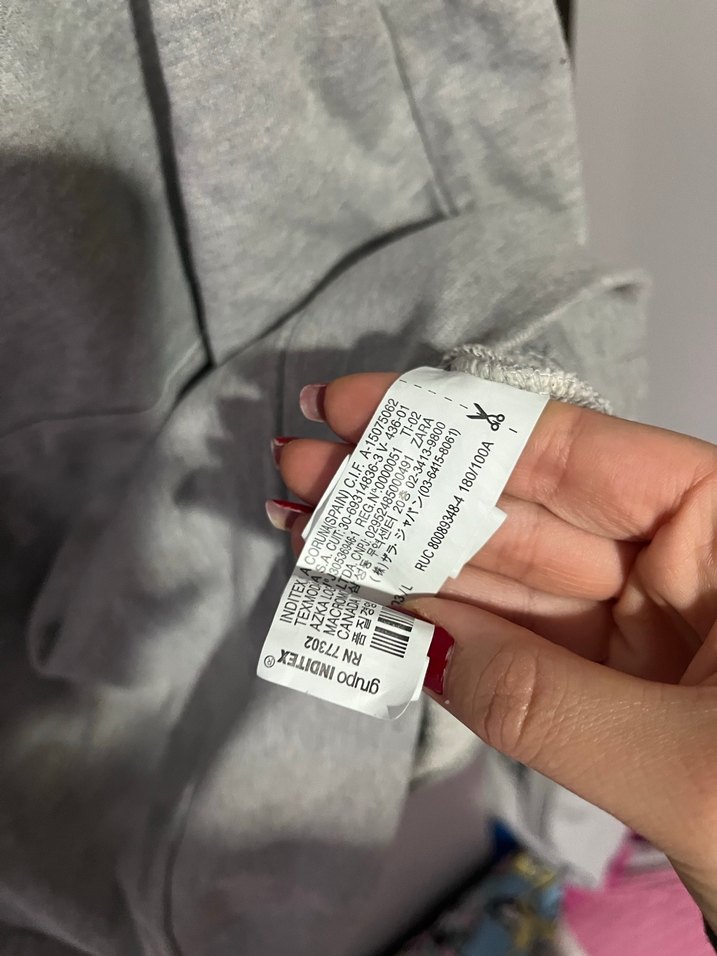 Gri Kapüşonlu Erkek  Kolsuz Sweatshirt - Görsel 3