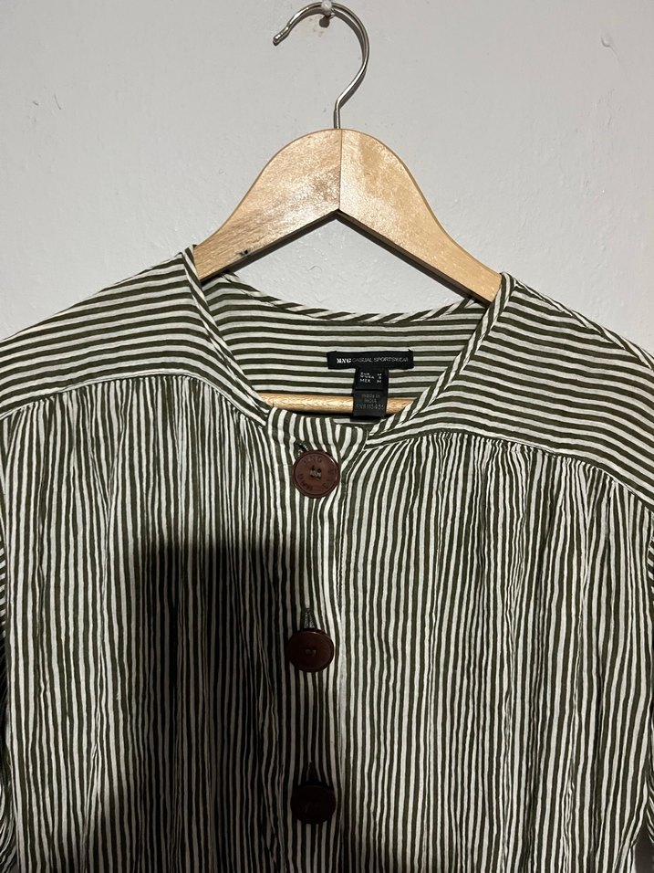 Düğmeli  Elbise - Görsel 2