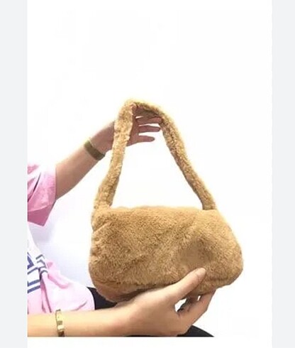 Peluş çanta
