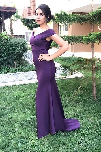 ÇAPRAZ YAKA KUYRUKLU PRENSES BALIK abiye
