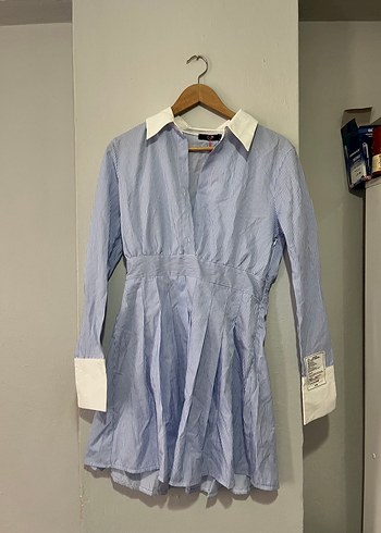 Zara Gömlek elbise sıfır kulanılmadı