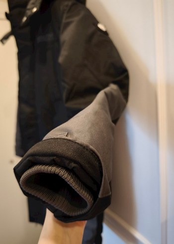 Erkek Siyah Fermuarlı Street Wear Mont - Görsel 6