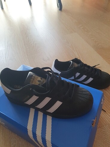 37,5 Beden siyah Renk Adidas Superstar 37,5