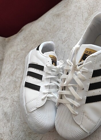 38 Beden Adidas süperstar ayakkabı beyaz