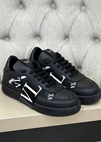 Siyah Baskılı Velcro Erkek Spor Ayakkabı - Görsel 2