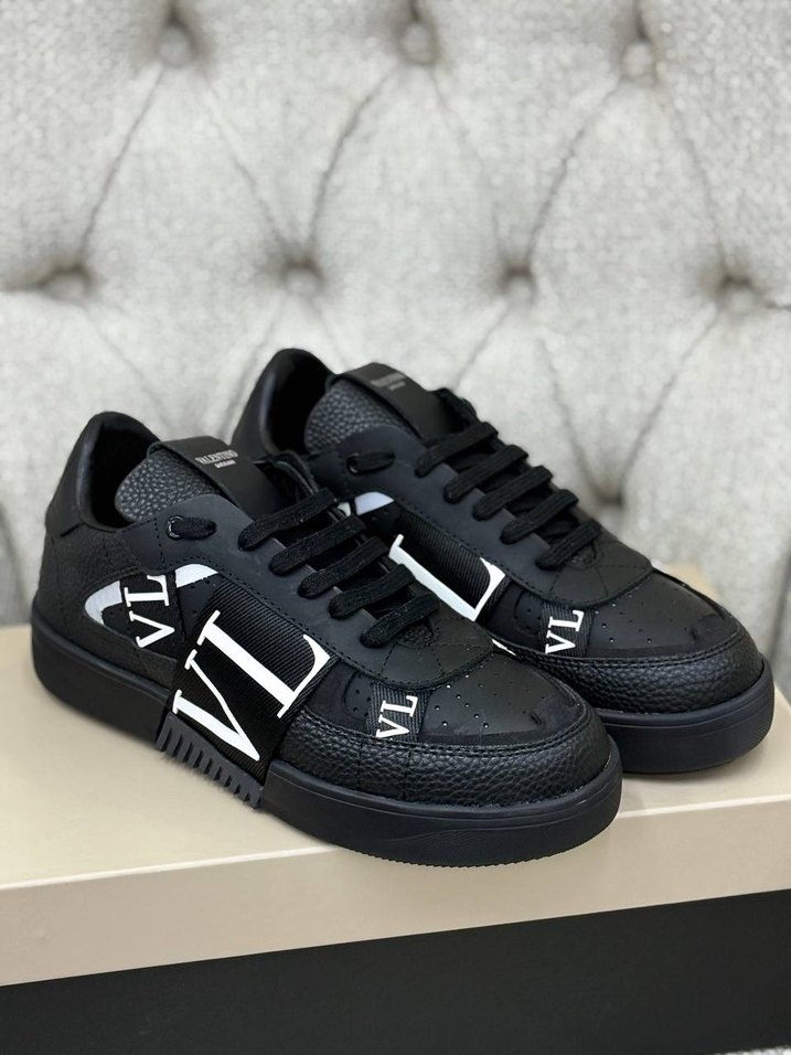 Siyah Baskılı Velcro Erkek Spor Ayakkabı - Görsel 2