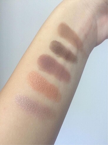 Pastel Pastel nude renkler far paleti