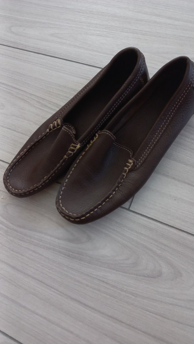 Kahverengi Erkek Çocuk Deri Loafer Ayakkabı - Görsel 3