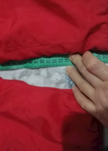 Kürklü Kırmızı Bebek Kız Tulumu - Görsel 5