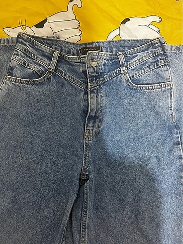 Wide leg jean - Görsel 2