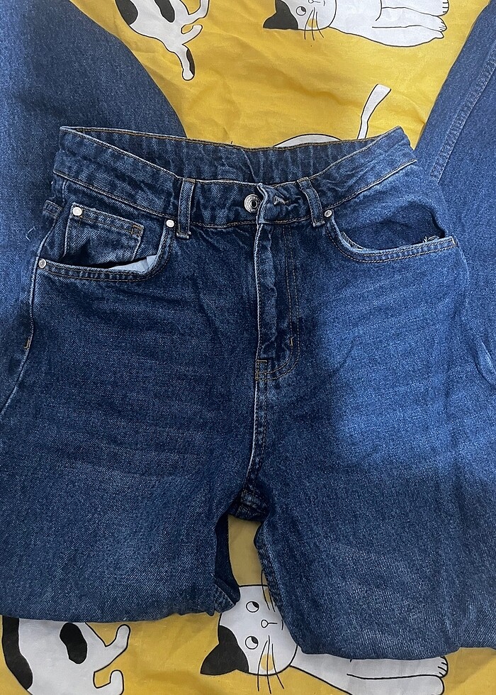 Wide leg jean - Görsel 3