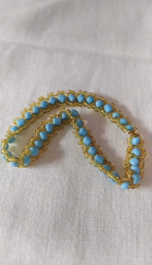Turkuaz Boncuklu Bohem Bileklik - Görsel 3