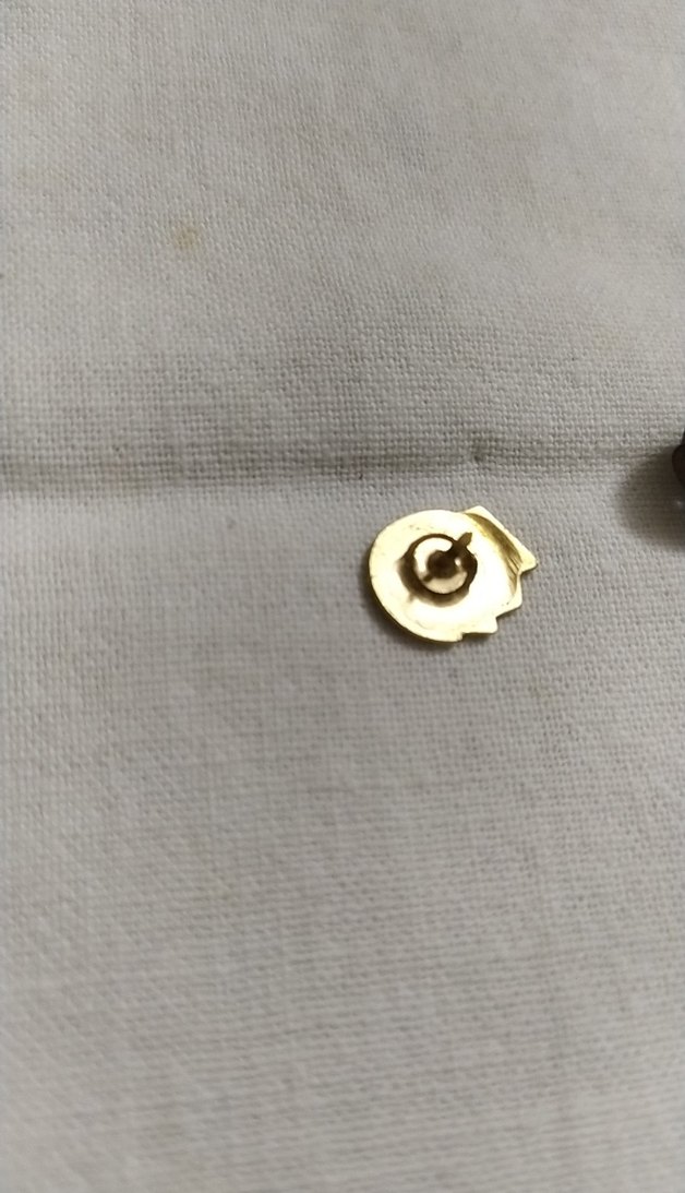 Parlak Sarı Metal  Atatürk Rozeti - Görsel 3