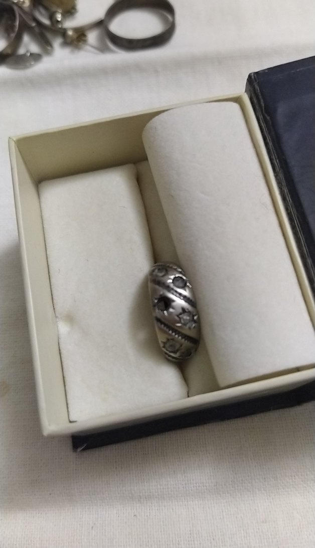 Vintage Desenli  Gümüş Kadın Yüzüğü - Görsel 3