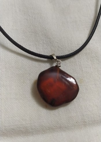 Akik Taşlı Kadın Kolye - Görsel 4