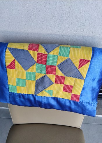 Patchwork  kırlent - Görsel 2