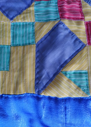 Patchwork  kırlent - Görsel 4