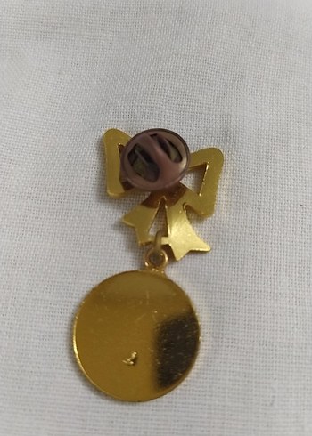 Atatürk  Broşu  Altın Kaplama - Görsel 4