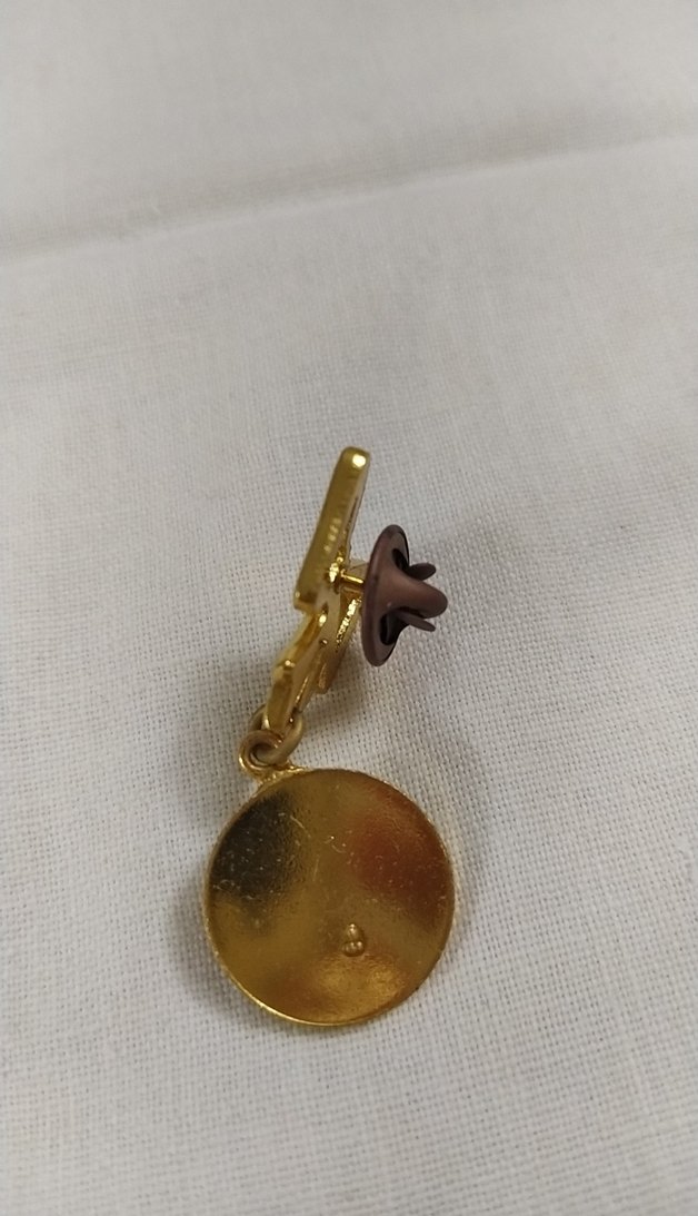 Atatürk  Broşu  Altın Kaplama - Görsel 5