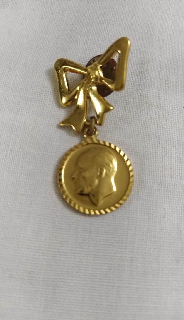 Atatürk  Broşu  Altın Kaplama - Görsel 2