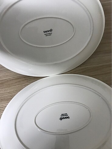 Beden Bonna oval tabaklar