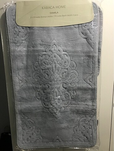 Karaca Damıla banyo paspas seti