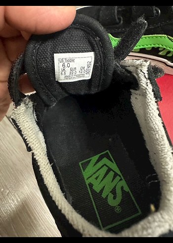 Vans bantlı çocuk ayakkabısı - Görsel 4