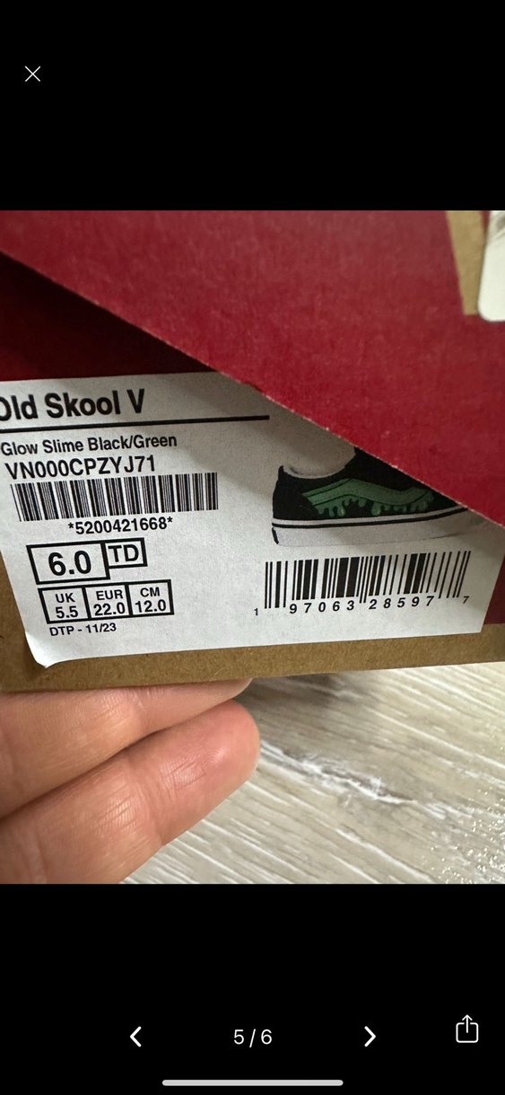 Vans bantlı çocuk ayakkabısı - Görsel 5