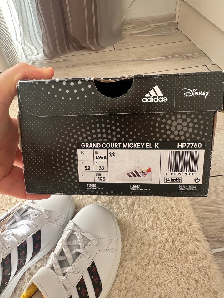 Erkek Çocuk Adidas Mickey Mouse Spor Ayakkabı sıfır ürün - Görsel 5