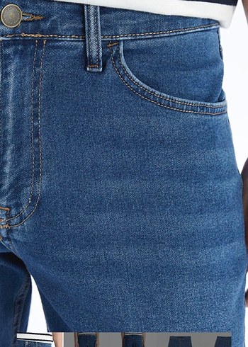 LC Waikiki Mavi Regular Fit erkek Denim Pantolon