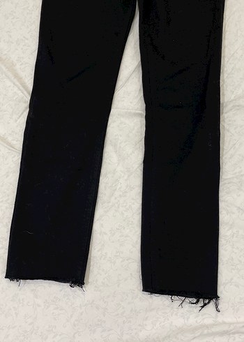 Mavi Siyah Kadın Kot Pantolon - Görsel 4