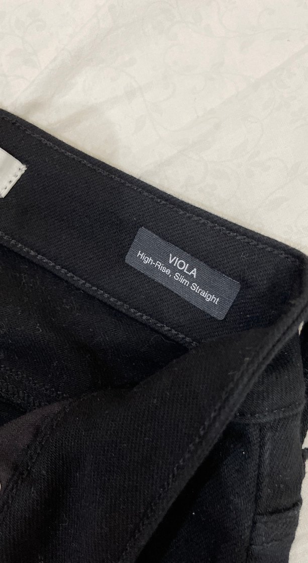 Mavi Siyah Kadın Kot Pantolon - Görsel 2