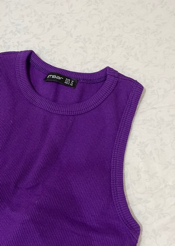 Kadın Mor Uzun Kollu Triko Elbise - Görsel 2