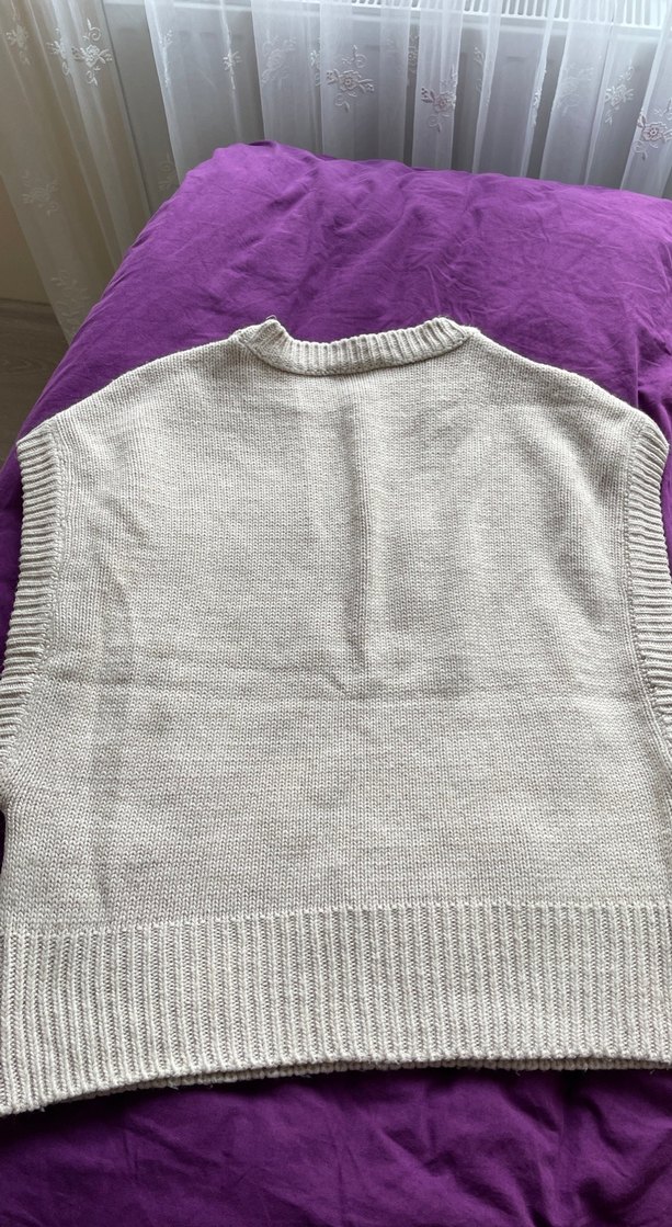 Bohem Örgü Kadın Süveter - Görsel 4