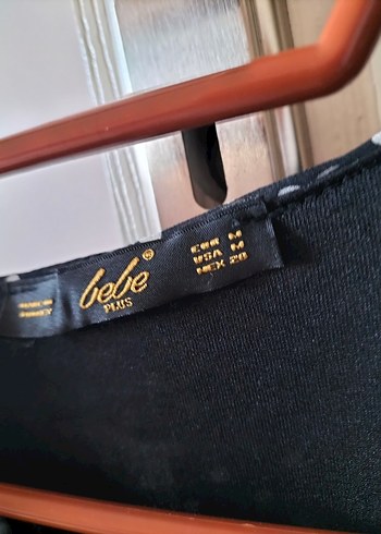 Puantiye desenli uzun kollu midi elbise - Görsel 2