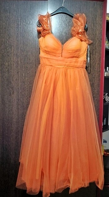 Midi boy tül Nişan Elbisesi Karum avm - Görsel 6