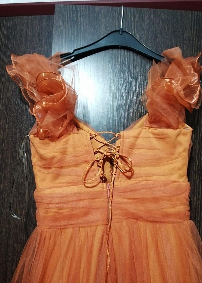 Midi boy tül Nişan Elbisesi Karum avm - Görsel 5