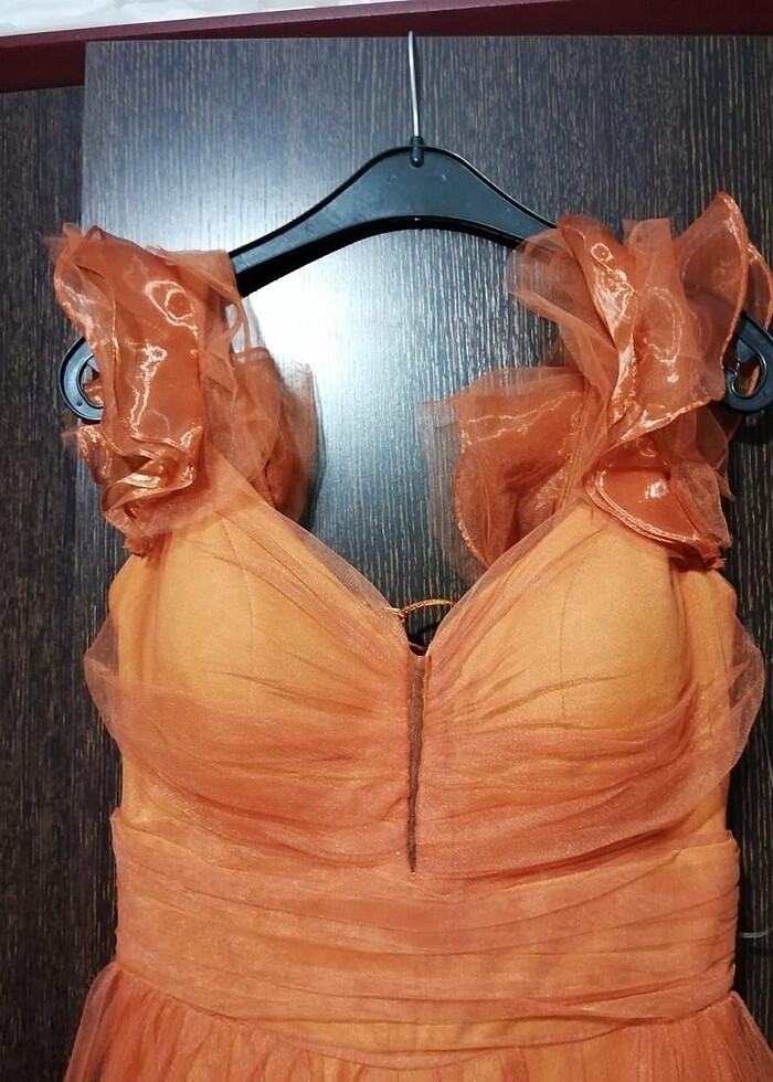 Midi boy tül Nişan Elbisesi Karum avm - Görsel 4