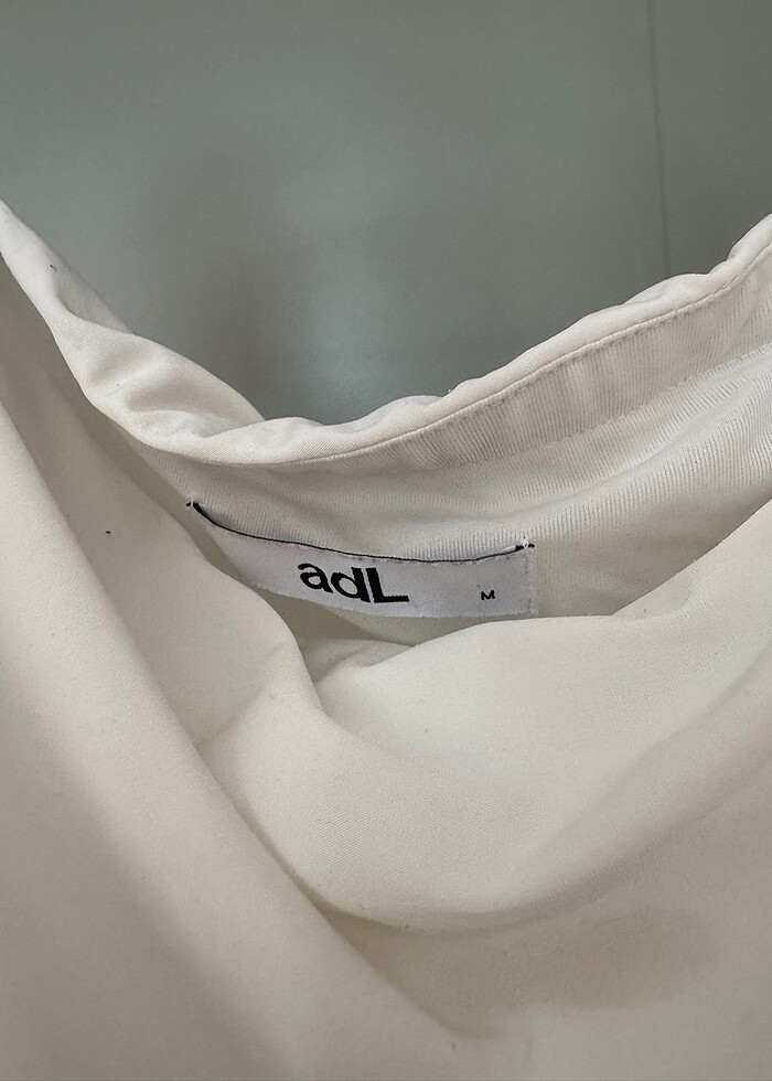 Beyaz adL mini elbise - Görsel 3