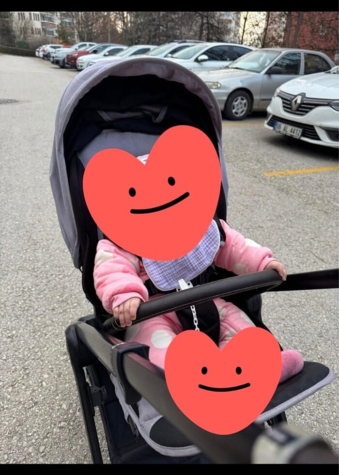 Kanz XGo bebek arabası ve puseti - Görsel 3